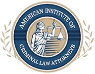 Logo Recognizing The Nestor Law Office's affiliation with American Institute of Criminal Law Attorneys