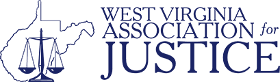 Logo Recognizing The Nestor Law Office's affiliation with West Virginia Association for Justice